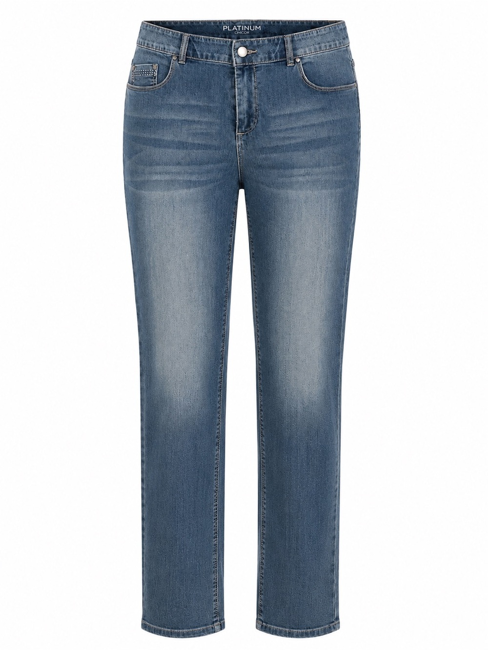 Chicos embellished jeans, size 14, Chicos size 2.5